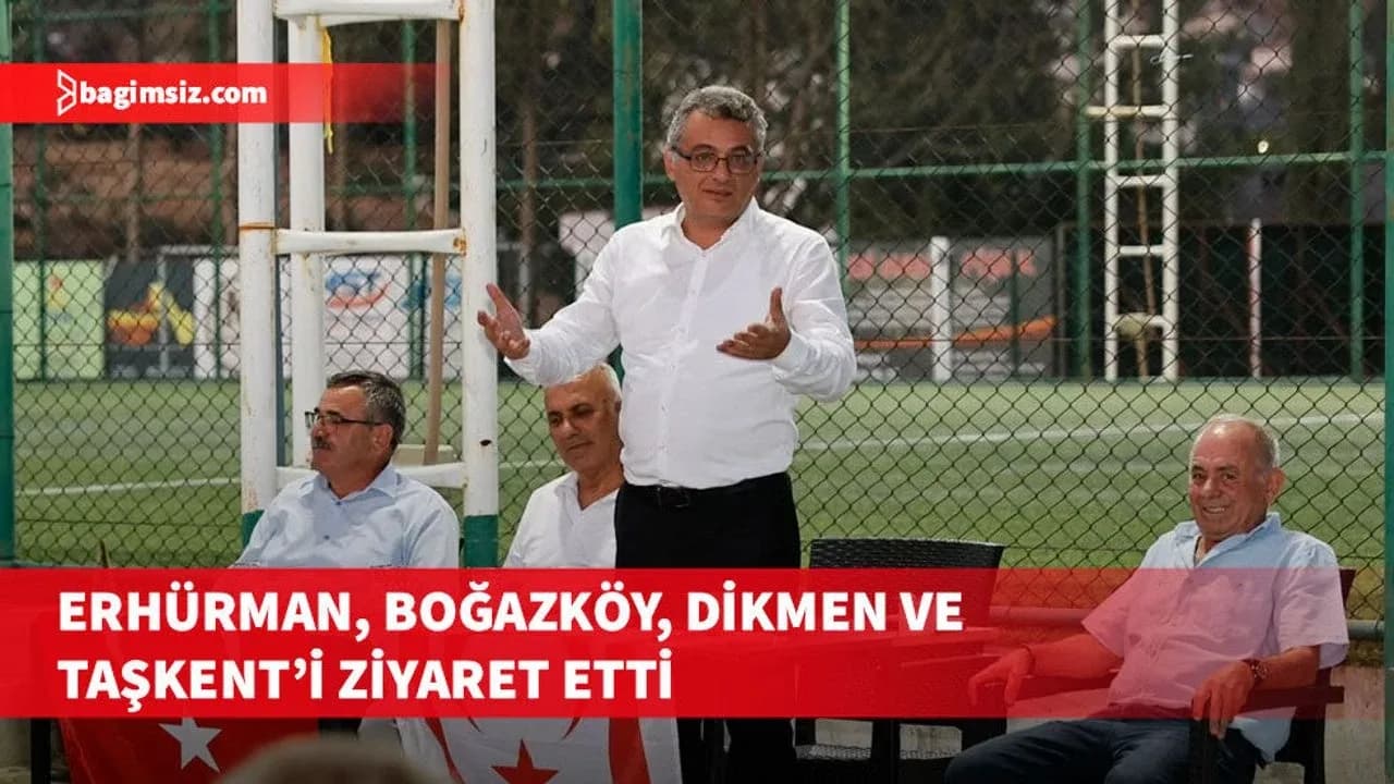 Cumhurbaşkanı Erhürman, bölge ziyaretlerine başladı