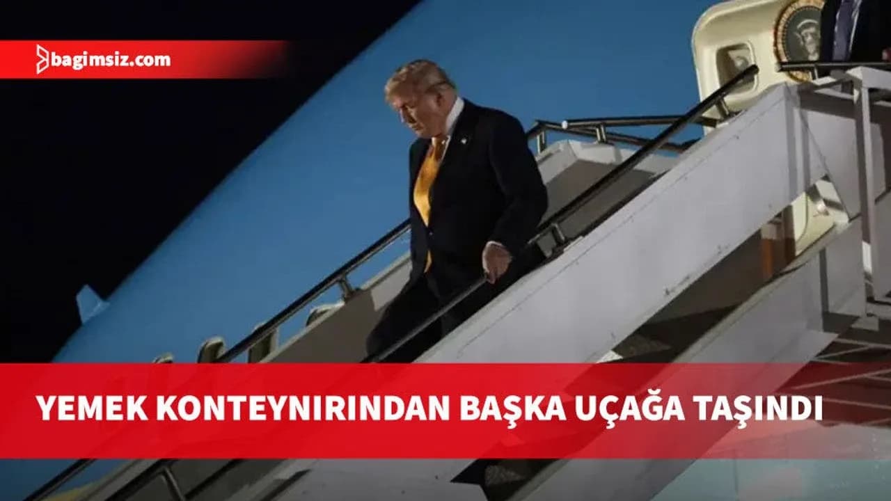 Trump’ın Ankara’dan gizli uçak değişikliği: İran tehdidi iddiası
