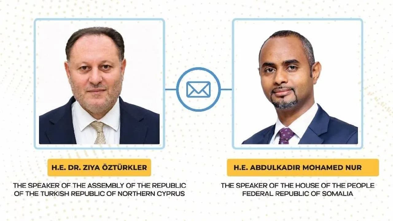 Somali Meclis Başkanı’ndan dikkat çeken KKTC mesajı