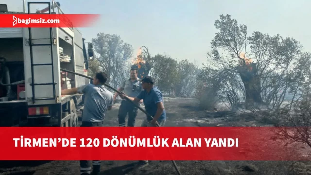 Tirmen, Şirinevler ve Esentepe'de yangın...
