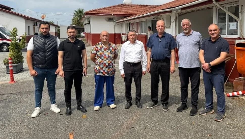 Dinçyürek, olumsuz hava koşullarından etkilenen Cengiz Topel Hastanesi’nde: Jeneratörler devrede