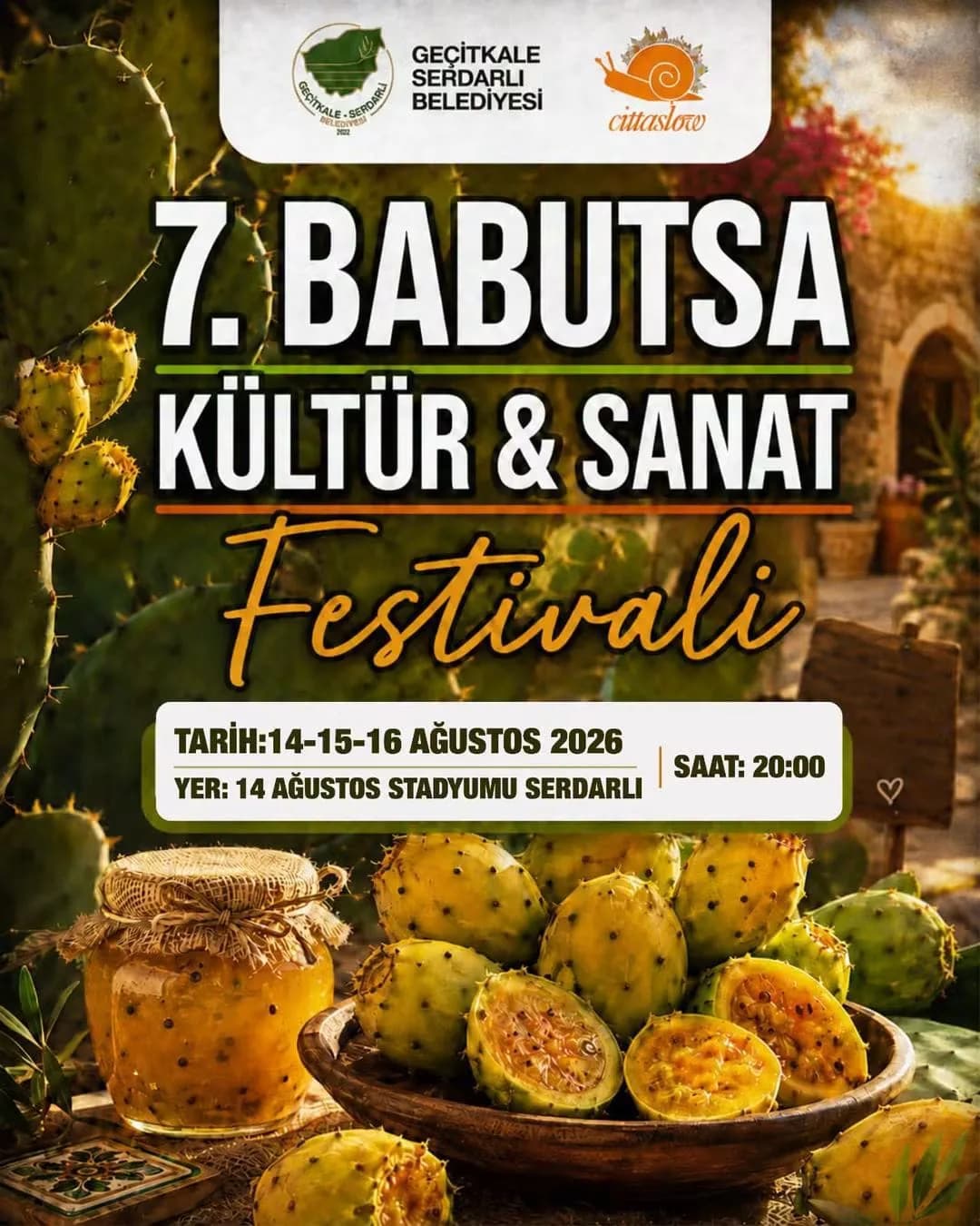 Serdarlı 7. Babutsa Kültür ve Sanat Festivali yarın başlıyor