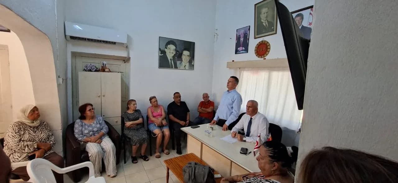 UBP Lefke’de seçim çalışmalarına başladı