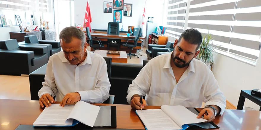Gazimağusa Belediyesi, 4. Etap Kanalizasyon Hatları Yapım İşleri için sözleşme imzaladı