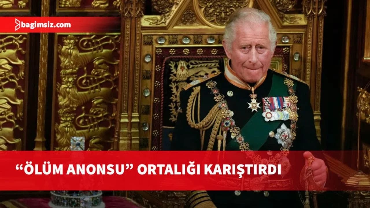 Merak edip açtıkları dosya Kral Charles'in ölüm anonsu çıktı...