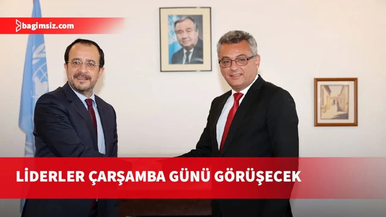 Erhürman ve Hristodulidis çarşamba günü ara bölgede bir araya gelecek