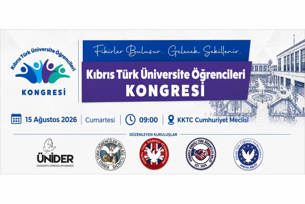 Kıbrıs Türk Üniversite Öğrencileri Kongresi bugün yapılacak