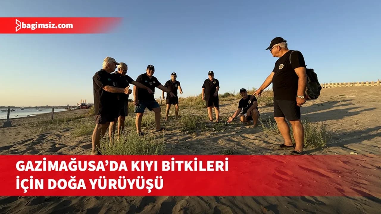 Her Daim Doğa Dostları Grubu'ndan kıyı bitkilerini gözleme etkinliği