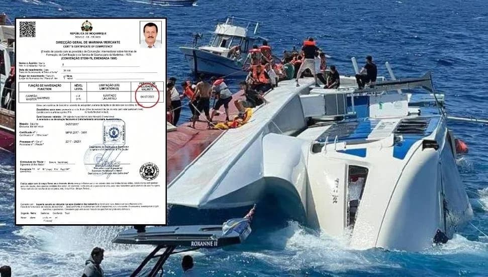 “Kaptanın belgesinin süresi 4 yıl önce doldu”