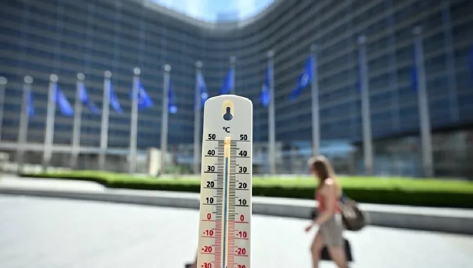 Belçika'da sıcak hava nedeniyle sarı alarm verildi