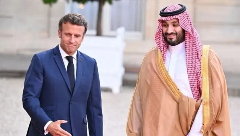 Bin Selman ve Macron, bölgesel güvenliği artırmaya yönelik çabaları görüştü
