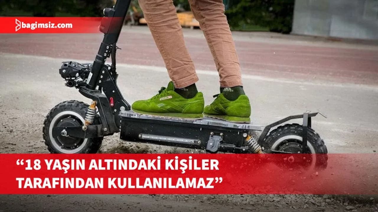 Elektrikli scooterler ve E-mopedin trafikte kullanımında düzenleme yapıldı…