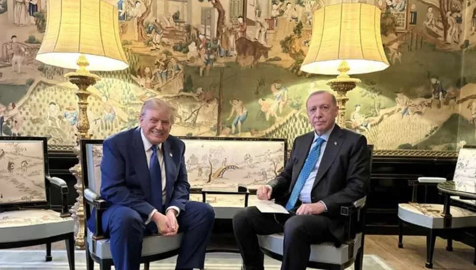 Erdoğan, ABD Başkanı Trump ile görüştü: İkili ilişkiler ele alındı