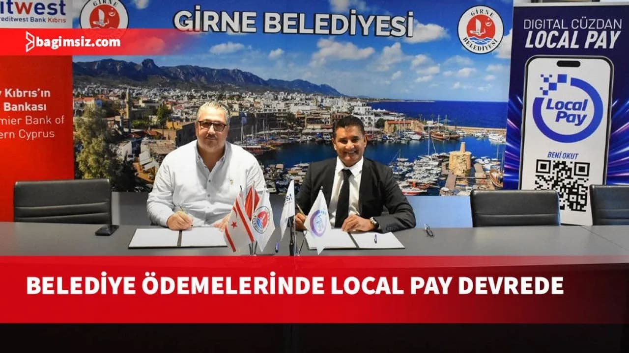 Girne Belediyesi ile Creditwest Bank, işbirliği protokolü imzaladı