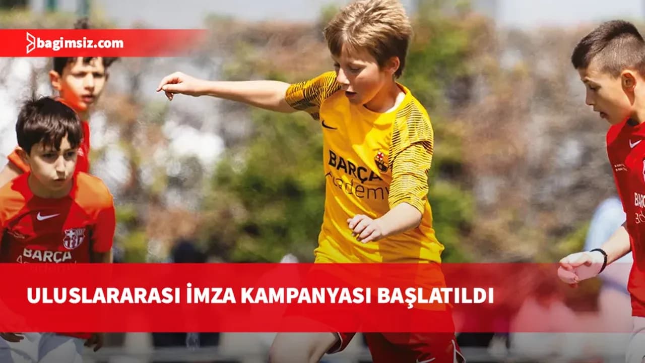 Barça Academy Camp Lefkoşa için uluslararası imza kampanyası başlatıldı
