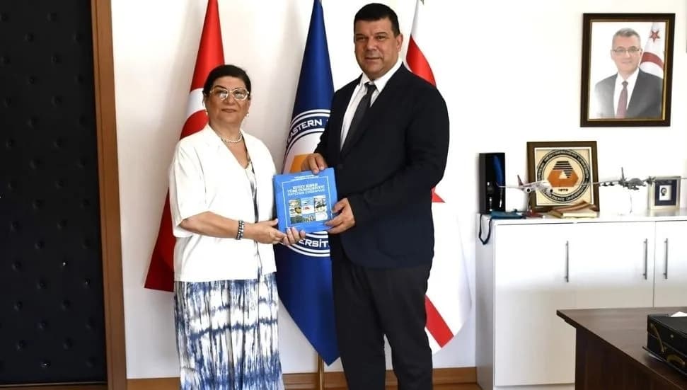 Alanında ilk olan "KKTC'nin Coğrafyası" kitabına DAÜ imzası