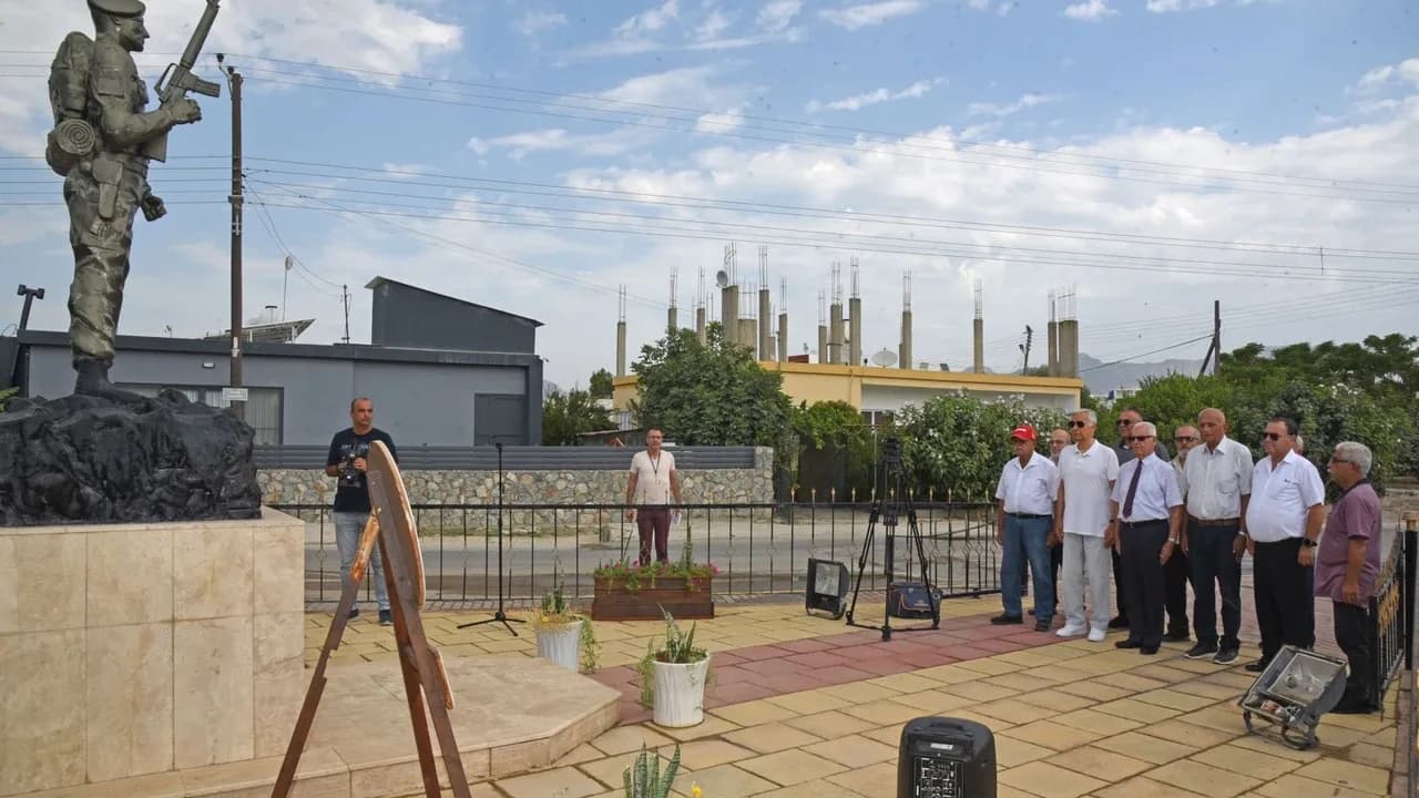Haspolat’ta Şehit Düşen 15 Kahraman Törenle Anıldı