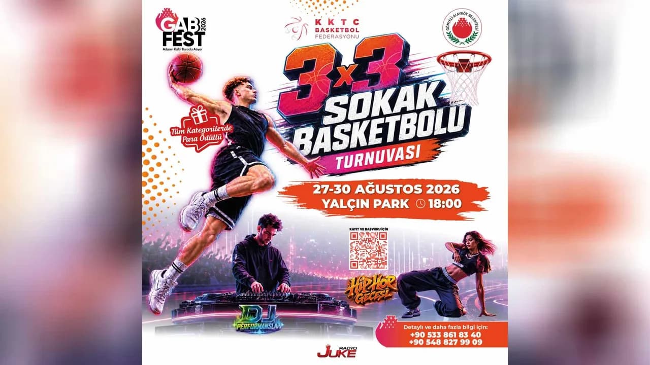 GABFEST 2026’da 3×3 sokak basketbolu kayıtları başladı