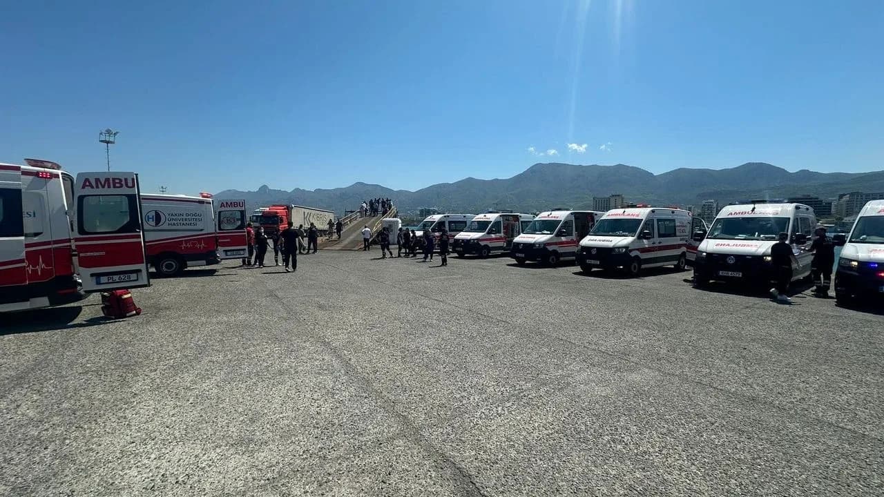 Sağlık Bakanlığı: Girne’deki gemi kazasının ardından tüm hazırlıklar tamamlandı