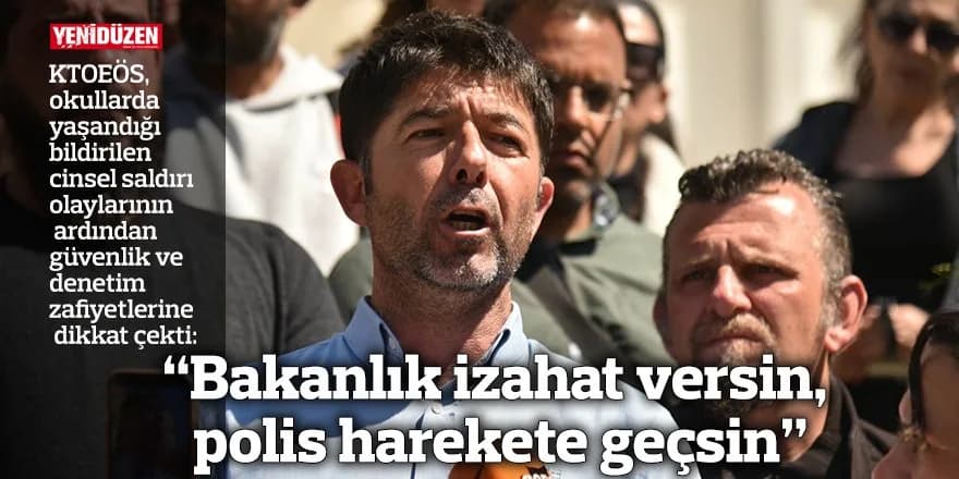 “Bakanlık izahat versin, polis harekete geçsin”