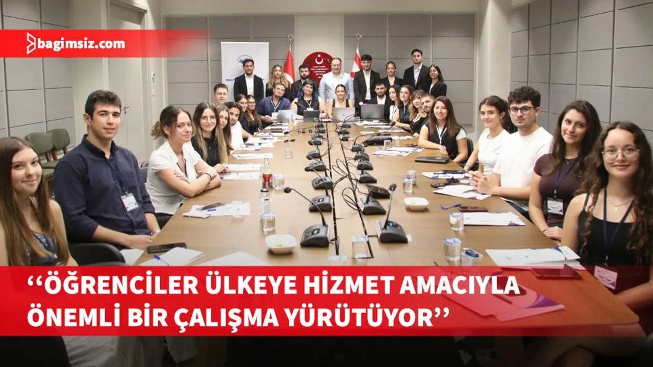 Kıbrıs Türk Üniversite Öğrencileri Kongresi kapsamında oluşturulan komiteler Meclis'te çalışma yaptı