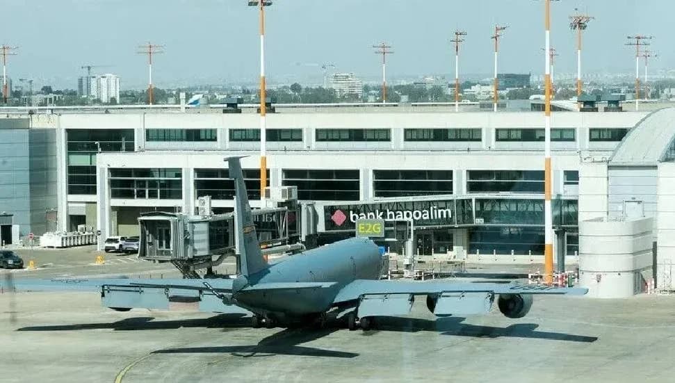 ABD yakıt ikmal uçakları nedeniyle İsrail'in Ben Gurion Havalimanı'nda uçuşların aksadığı bildirildi