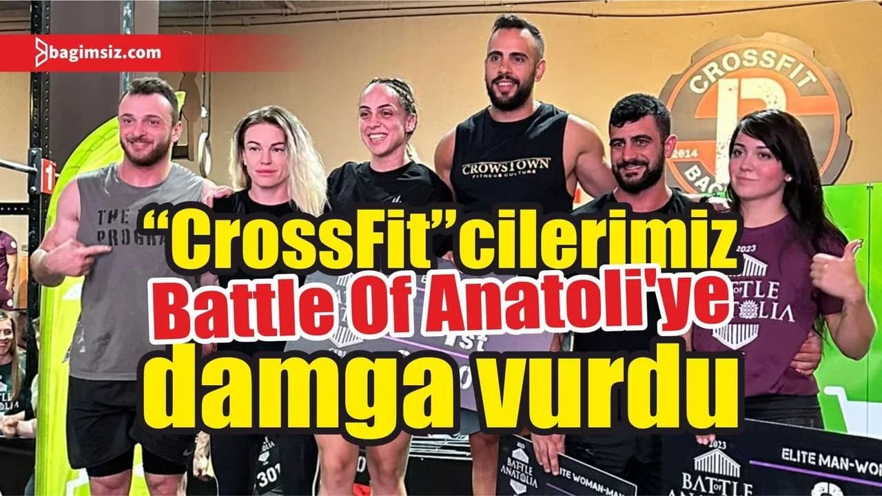 Ankara’da Türkiye’nin en büyük salon içi Cross Fit (Fonksiyonel Fitness) yarışmasının üçüncüsü düzenlendi