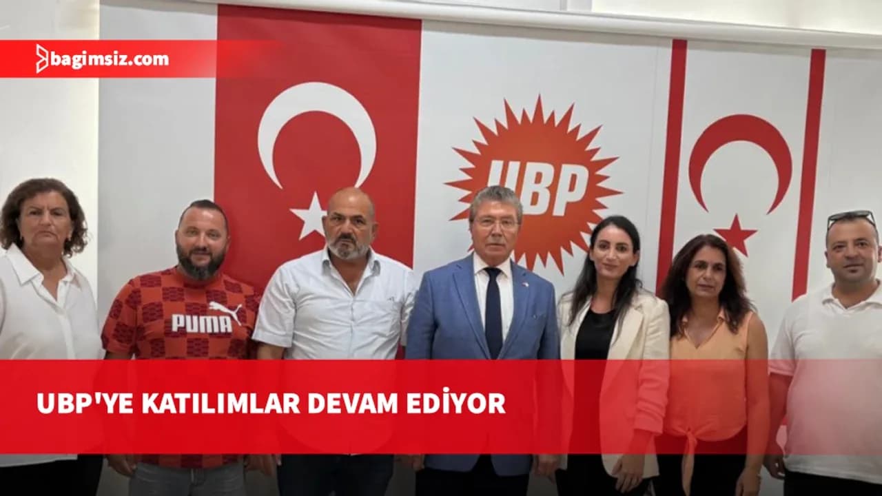 CTP'den UBP'ye geçiş: Yeni üyelere rozetlerini Başbakan Ünal Üstel taktı