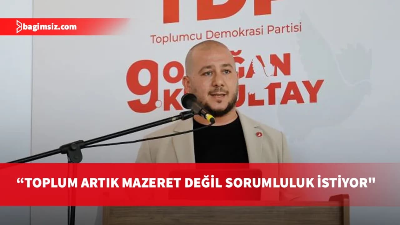 Ekinci: Siyasi sorumluluk makamın doğal sonucudur, toplum artık mazeret değil sorumluluk istiyor