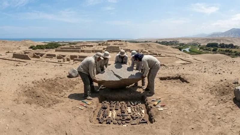 Dev taşın altında saklıymış: 3 bin 800 yıllık hazine gün yüzüne çıktı