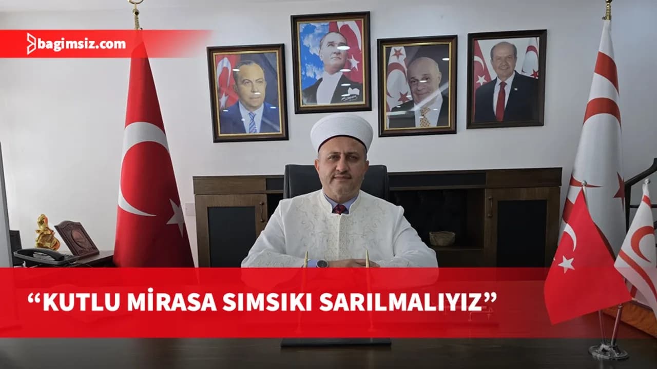 Din İşleri Başkanı Hakan Moral'dan Mevlit Kandili mesajı