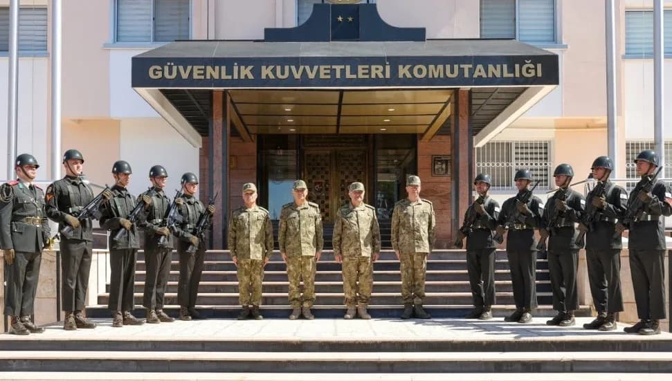 Barış Kuvvetleri Komutanlığında devir teslim töreni: Görevi Korgeneral Ertan İnaltekin devraldı