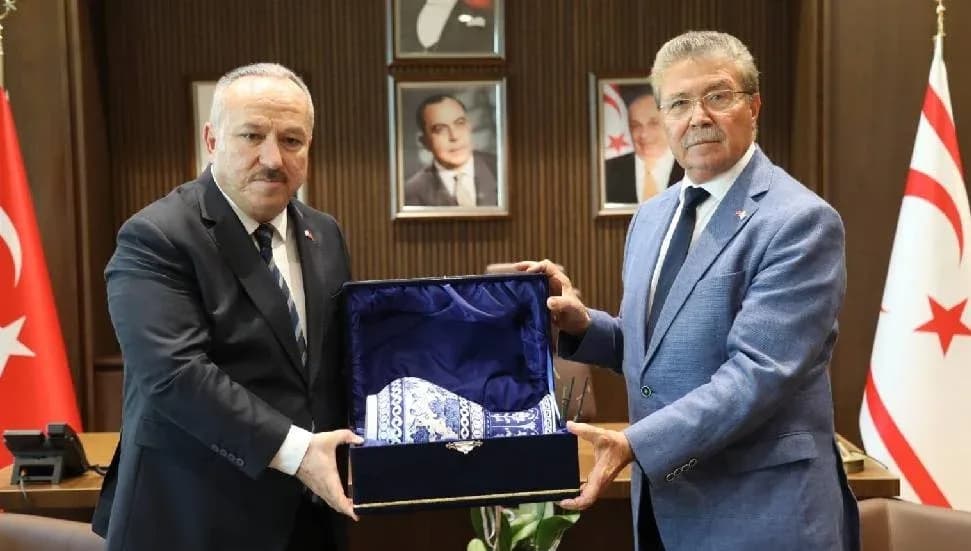 Ünal Üstel, Ali Fidan'ı kabul etti: Güvenlik iş birliği ve kurumlar arası koordinasyon ele alındı