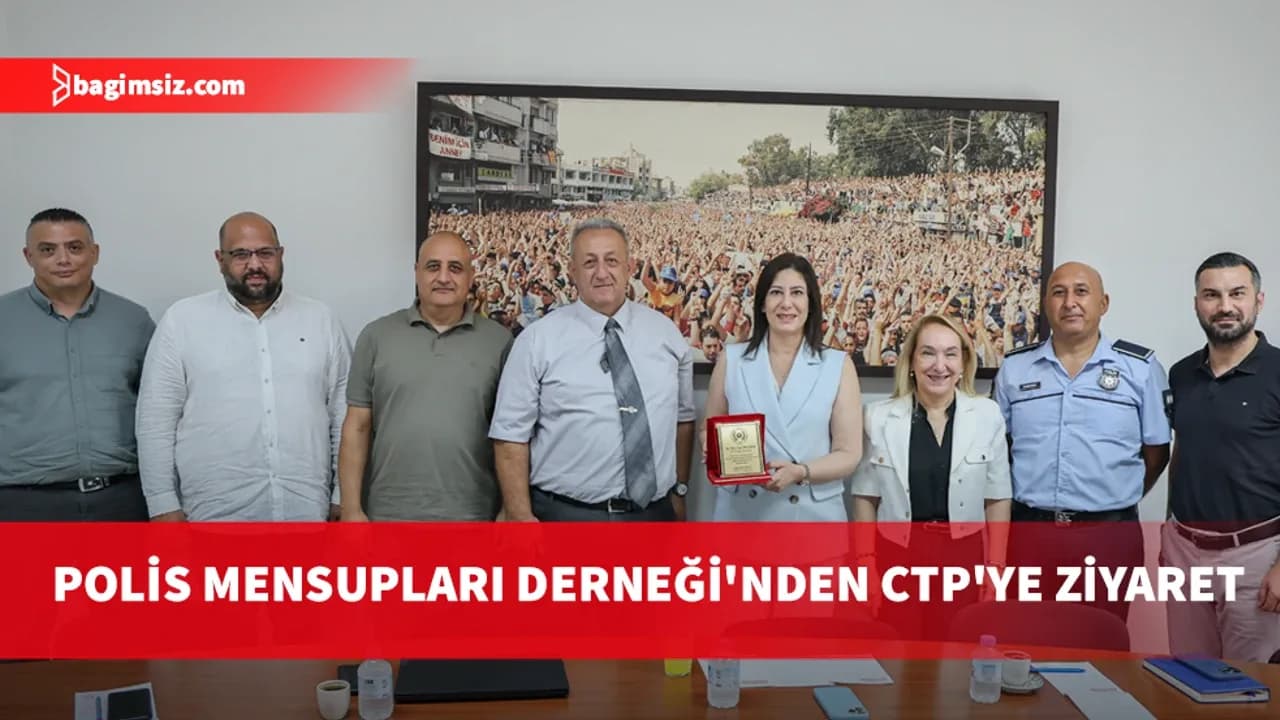 Kıbrıs Türk Polis Mensupları Derneği, CTP’yi ziyaret etti