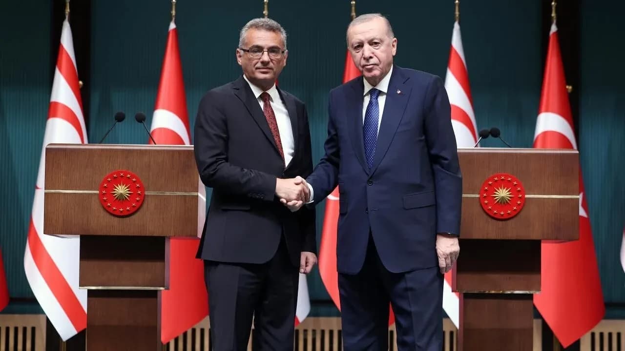 Erdoğan, Erhürman ve Üstel ile görüştü