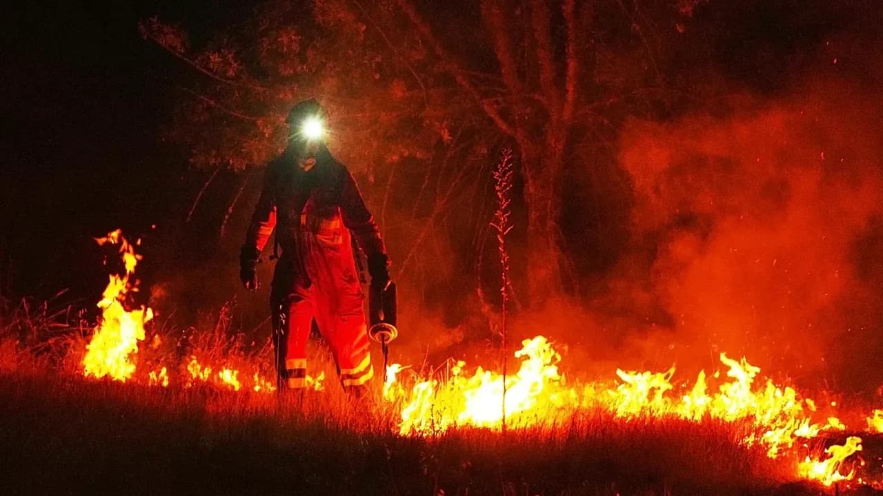 Vadili’de bal üretimi yapılan kerpiç evde yangın!