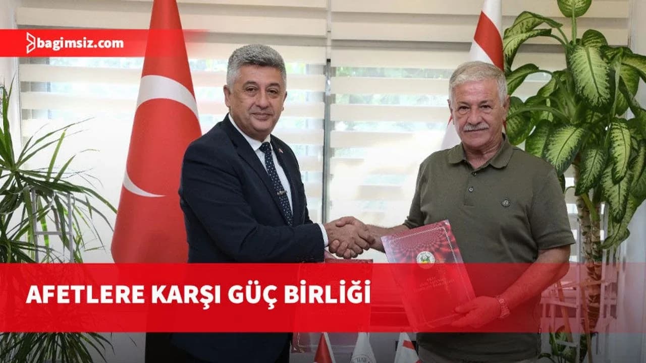 Sivil Savunma ile Müteahhitler Birliği arasında olağanüstü durumlar işbirliği