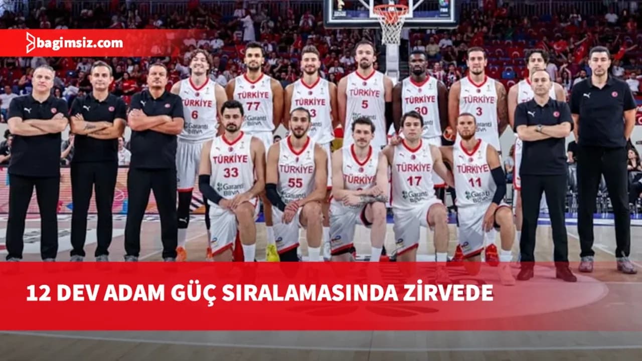 Türkiye, FIBA'nın Dünya Kupası Avrupa Elemeleri "güç sıralamasında" zirvede
