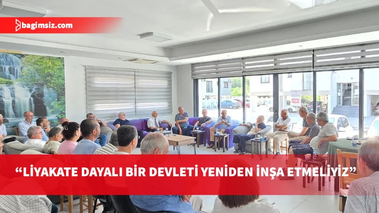 Özersay: Liyakate dayalı bir devleti yeniden inşa etmeliyiz
