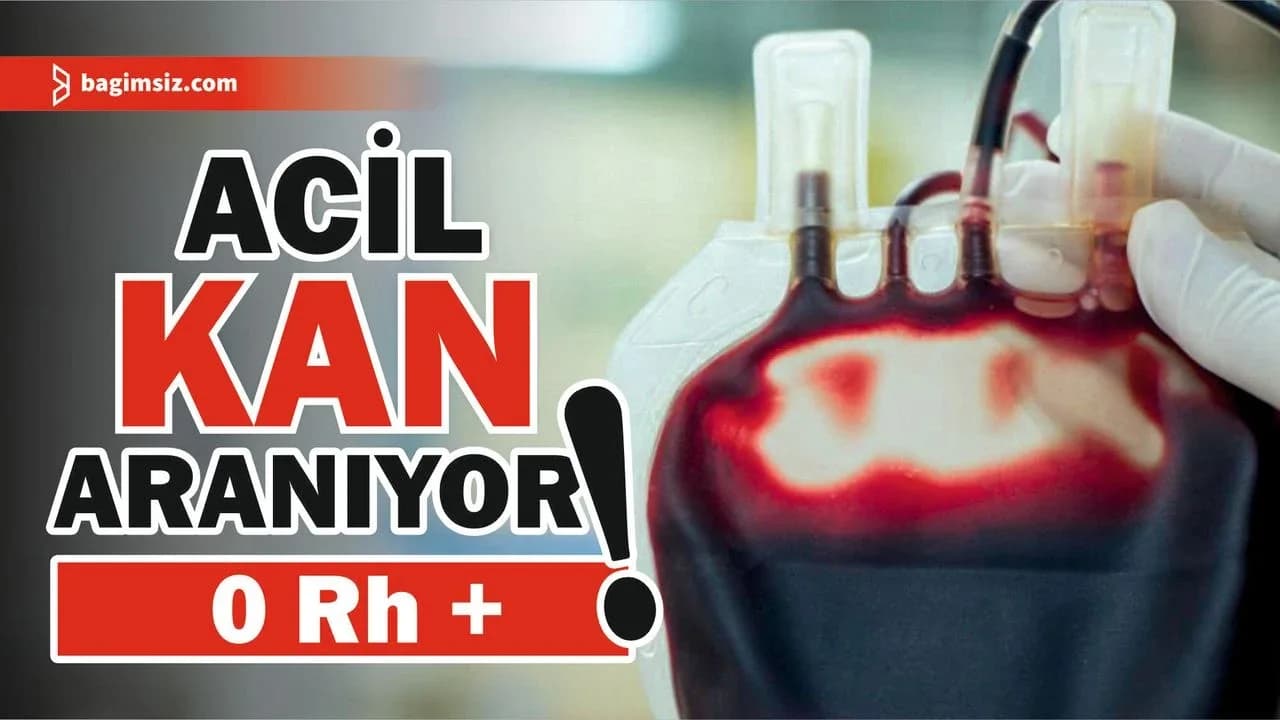 Lefkoşa Dr. Burhan Nalbantoğlu Devlet Hastanesi Kan Bankası için 0 Rh pozitif kan aranıyor