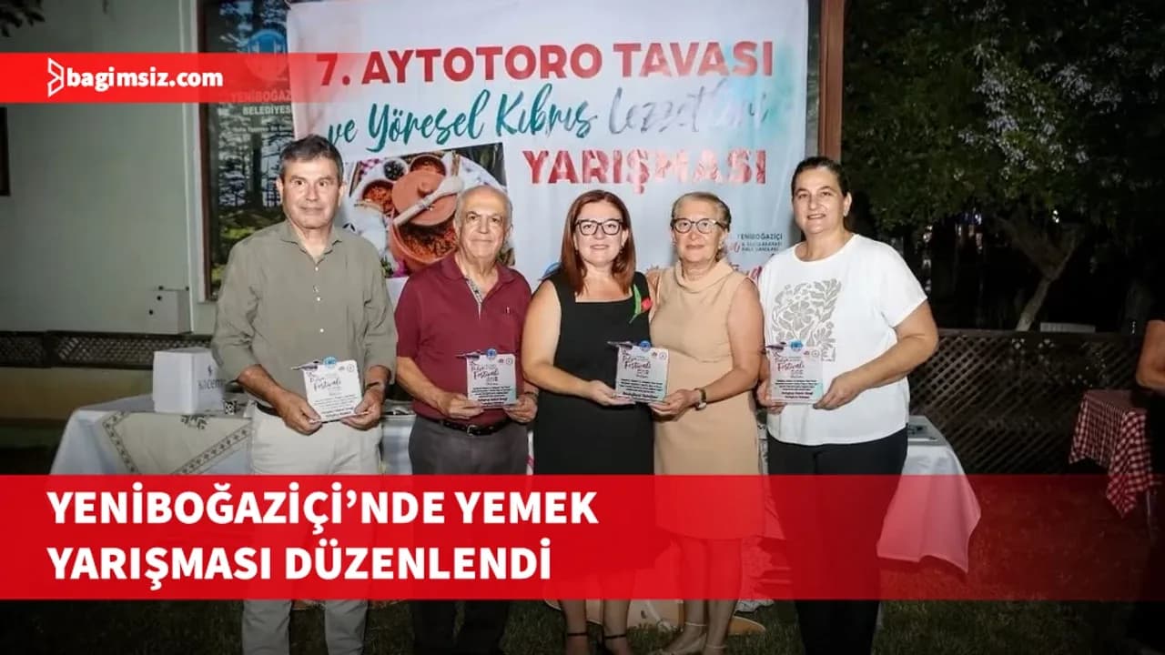 Yeniboğaziçi’nde yemek yarışması düzenlendi