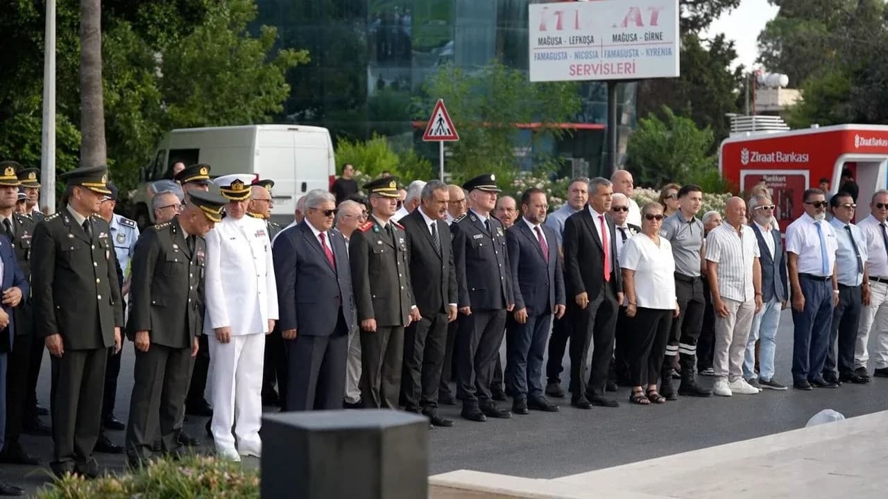 Mağusa’nın kurtuluşunun 52’nci yıl dönümü törenlerle kutlandı