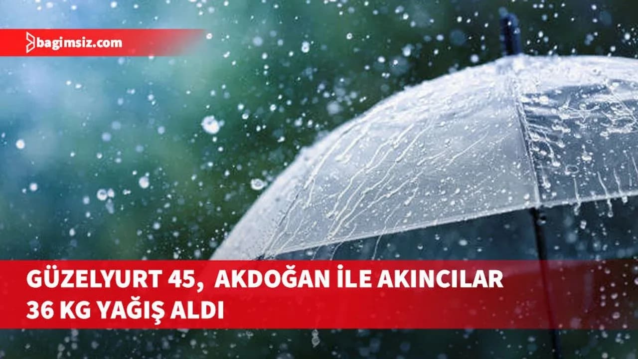 Son 24 saatte en fazla yağış metrekareye 60 kg ile Beyarmudu’nda kaydedildi
