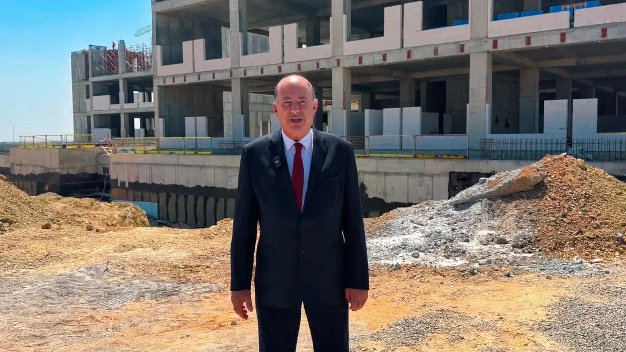 Dinçyürek: Yeni Lefkoşa Devlet Hastanesi 2027 sonunda hizmete girecek