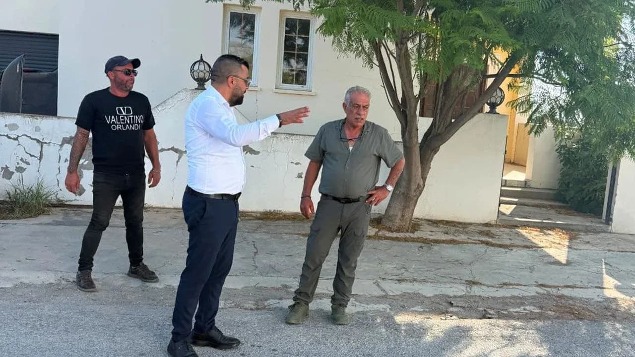 Geçitkale-Serdarlı’da yeni dev proje: Gönendere-Tirmen ana yolu yenileniyor