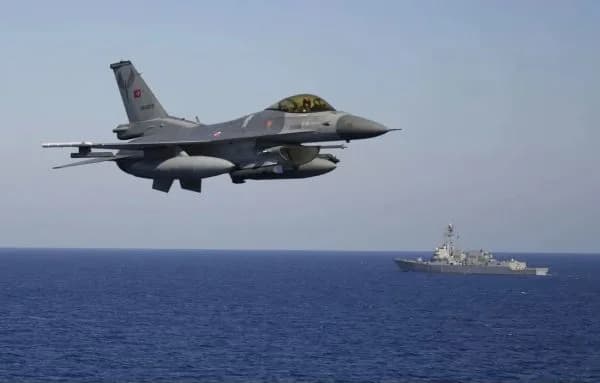 ⁠Kıbrıs hava sahasında Türk F-16 hareketliliği arttı
