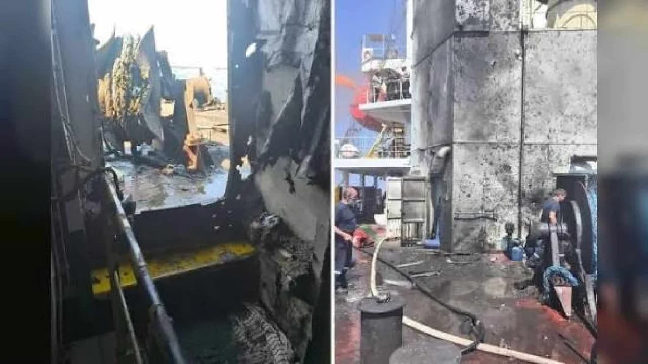 Türk gemisine İHA saldırısı!