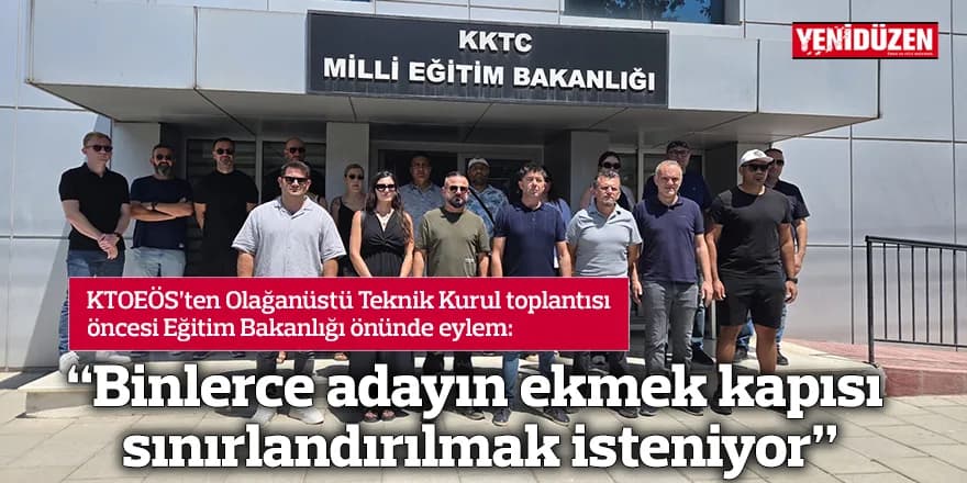 "Binlerce adayın ekmek kapısı sınırlandırılmak isteniyor”