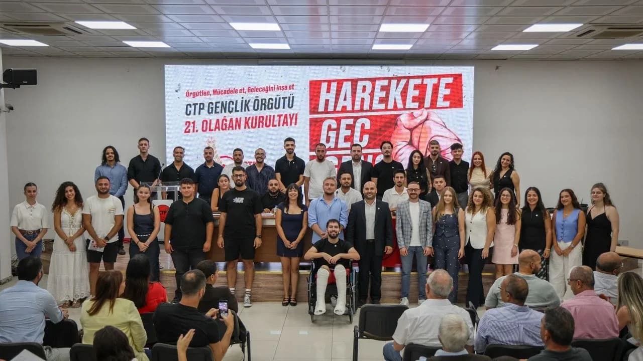 CTP Gençlik Örgütü Başkanı yeniden İsmail Barbaros