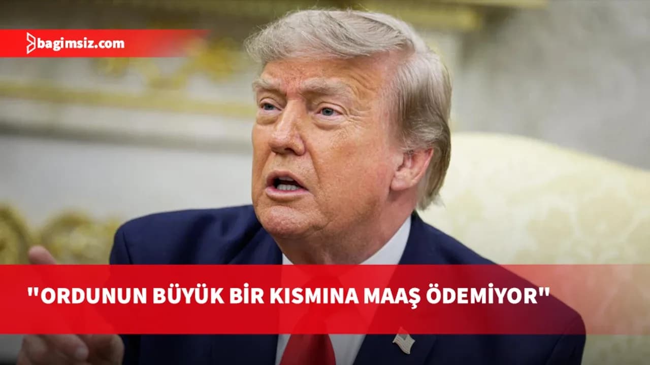 Trump'tan İran iddiası: Ordunun büyük bir kısmına maaş ödeyemiyor